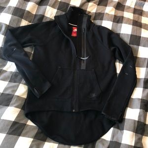Black Nike Tech Fleece Zip Up Sweater - Women’s M